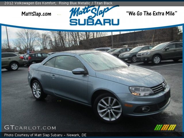 2012 Volkswagen Eos Komfort in Rising Blue Metallic