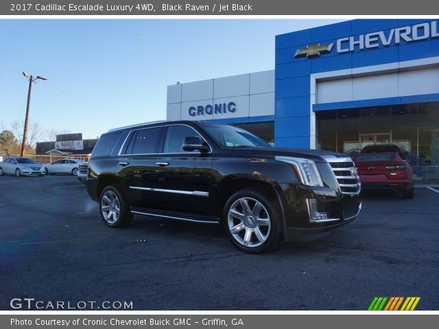 2017 Cadillac Escalade Luxury 4WD in Black Raven