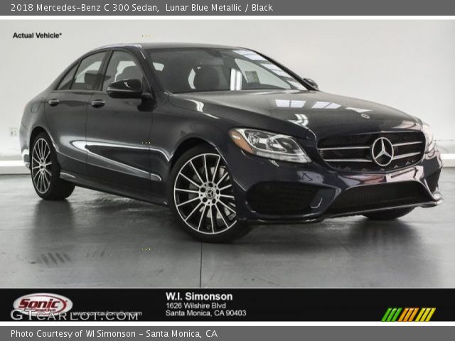 2018 Mercedes-Benz C 300 Sedan in Lunar Blue Metallic
