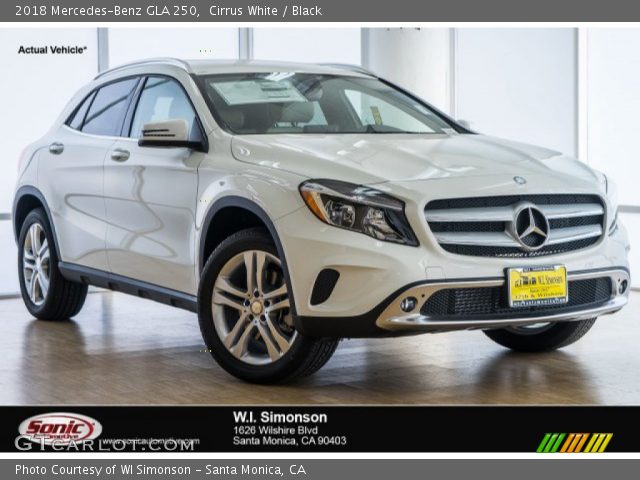 2018 Mercedes-Benz GLA 250 in Cirrus White