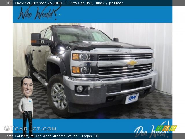 2017 Chevrolet Silverado 2500HD LT Crew Cab 4x4 in Black