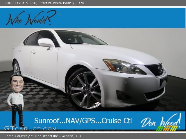 2008 Lexus IS 350 in Starfire White Pearl