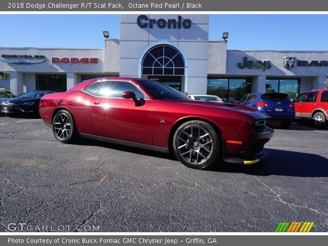 2018 Dodge Challenger R/T Scat Pack in Octane Red Pearl