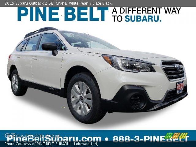 2019 Subaru Outback 2.5i in Crystal White Pearl