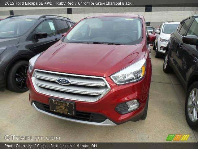 2019 Ford Escape SE 4WD in Ruby Red