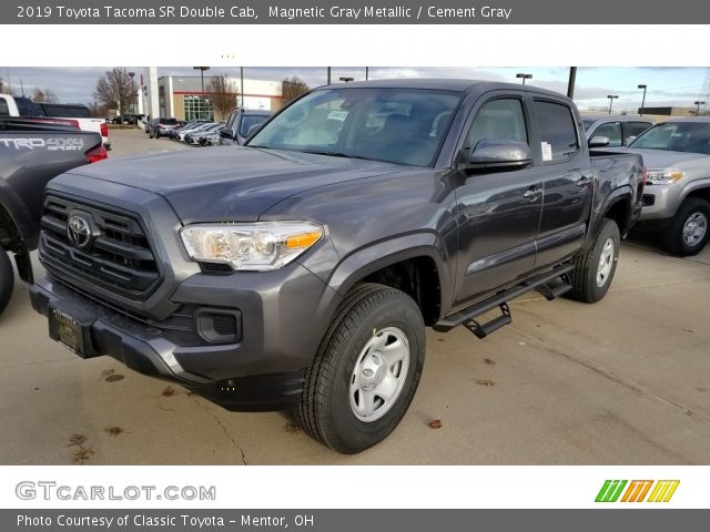 2019 Toyota Tacoma SR Double Cab in Magnetic Gray Metallic