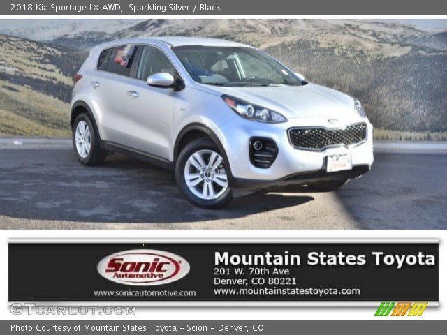 2018 Kia Sportage LX AWD in Sparkling Silver