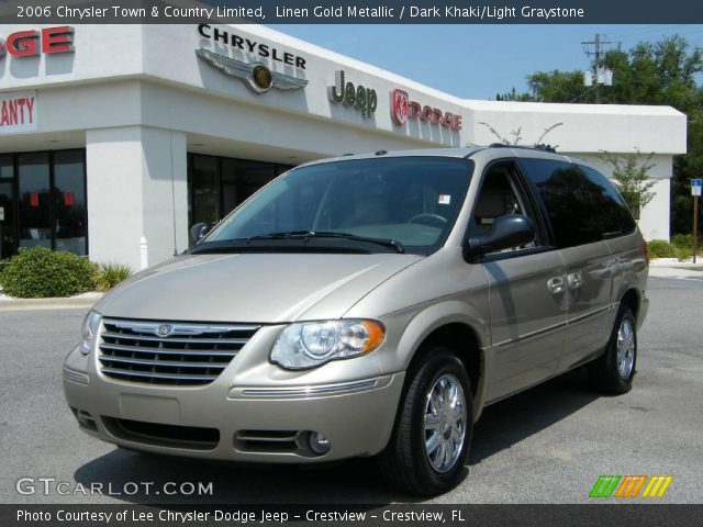 2006 Chrysler Town & Country Limited in Linen Gold Metallic