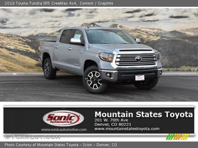 2019 Toyota Tundra SR5 CrewMax 4x4 in Cement