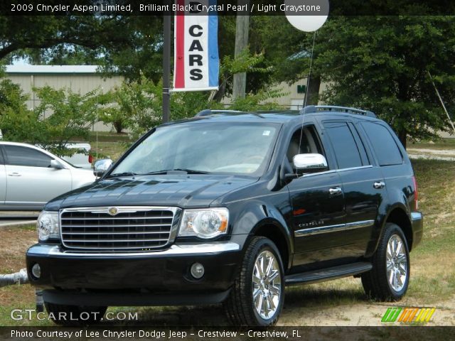 2009 Chrysler Aspen Limited in Brilliant Black Crystal Pearl