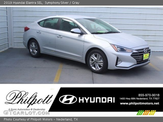 2019 Hyundai Elantra SEL in Symphony Silver