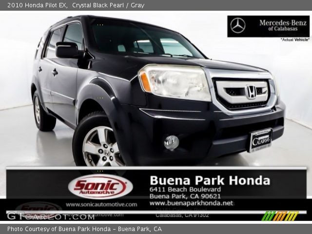 2010 Honda Pilot EX in Crystal Black Pearl