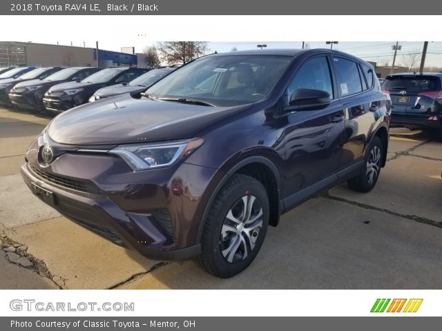 2018 Toyota RAV4 LE in Black