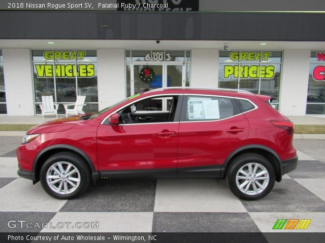 2018 Nissan Rogue Sport SV in Palatial Ruby