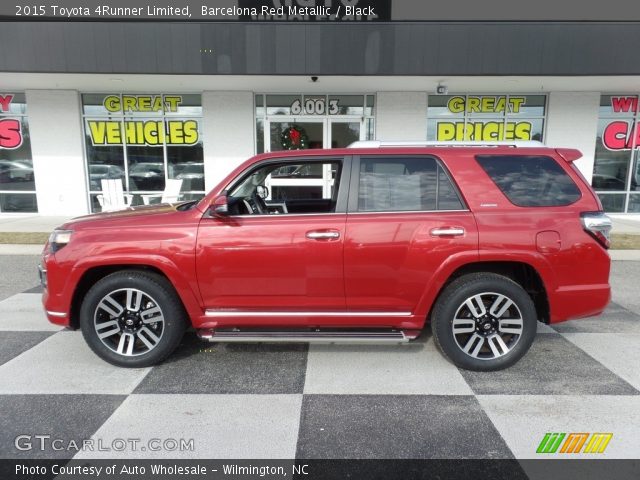 2015 Toyota 4Runner Limited in Barcelona Red Metallic