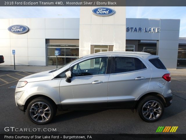 2018 Ford EcoSport Titanium 4WD in Moondust Silver