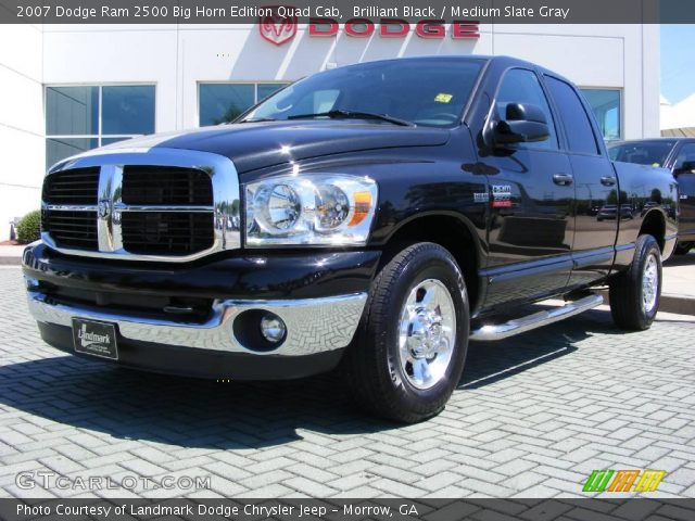 2007 Dodge Ram 2500 Big Horn Edition Quad Cab in Brilliant Black