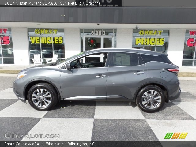 2017 Nissan Murano SL AWD in Gun Metallic