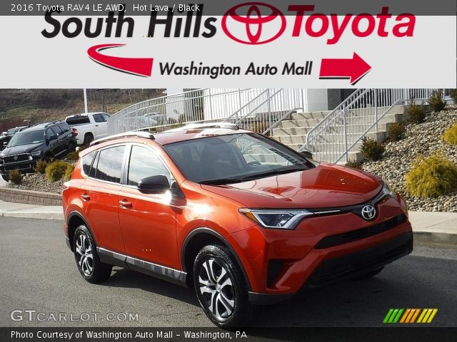 2016 Toyota RAV4 LE AWD in Hot Lava