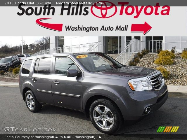 2015 Honda Pilot EX-L 4WD in Modern Steel Metallic