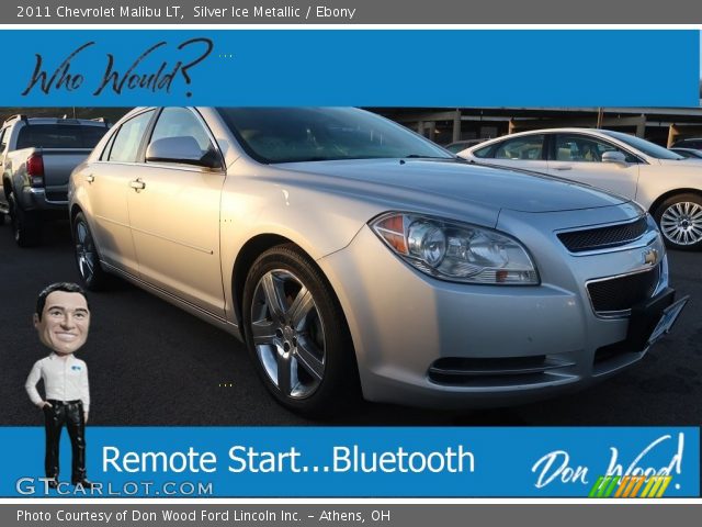 2011 Chevrolet Malibu LT in Silver Ice Metallic