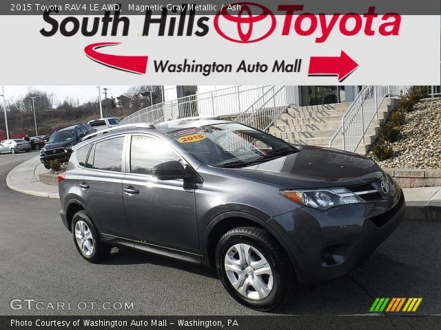2015 Toyota RAV4 LE AWD in Magnetic Gray Metallic