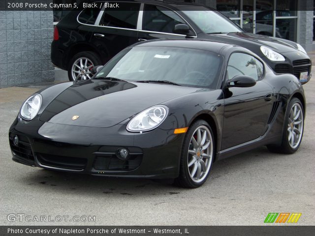 2008 Porsche Cayman S in Black