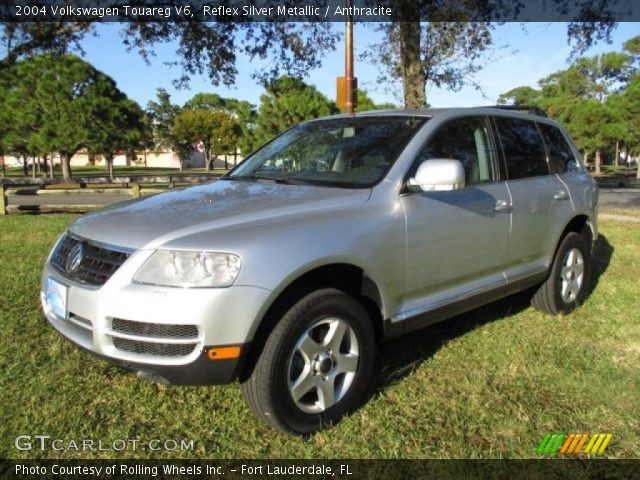 2004 Volkswagen Touareg V6 in Reflex Silver Metallic