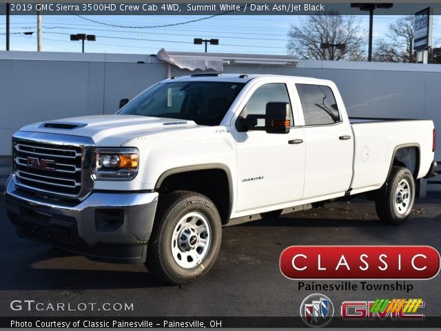 2019 GMC Sierra 3500HD Crew Cab 4WD in Summit White