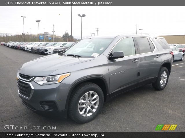 2019 Chevrolet Traverse LS AWD in Satin Steel Metallic