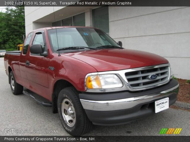 2002 Ford F150 XL SuperCab in Toreador Red Metallic
