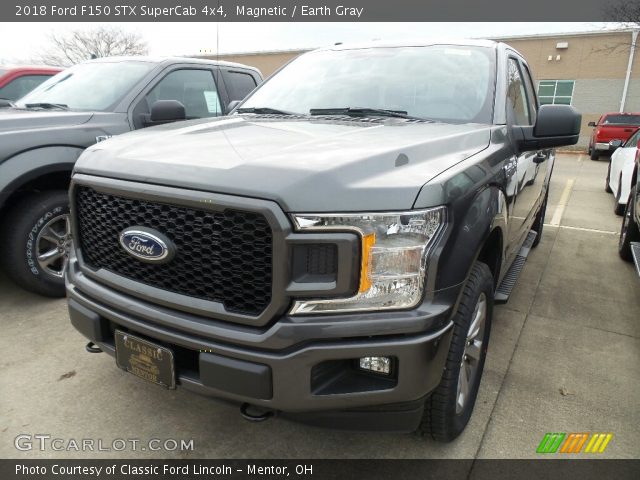 2018 Ford F150 STX SuperCab 4x4 in Magnetic