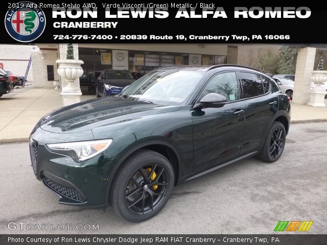 2019 Alfa Romeo Stelvio AWD in Verde Visconti (Green) Metallic