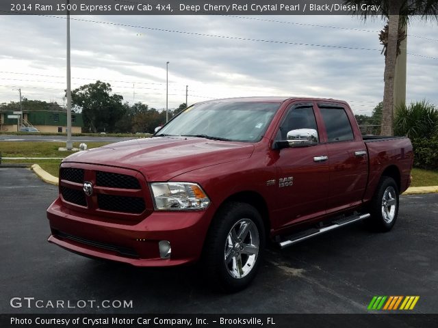 2014 Ram 1500 Express Crew Cab 4x4 in Deep Cherry Red Crystal Pearl