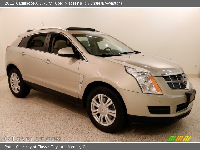 2012 Cadillac SRX Luxury in Gold Mist Metallic