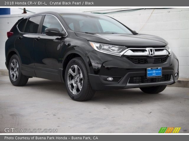 2018 Honda CR-V EX-L in Crystal Black Pearl