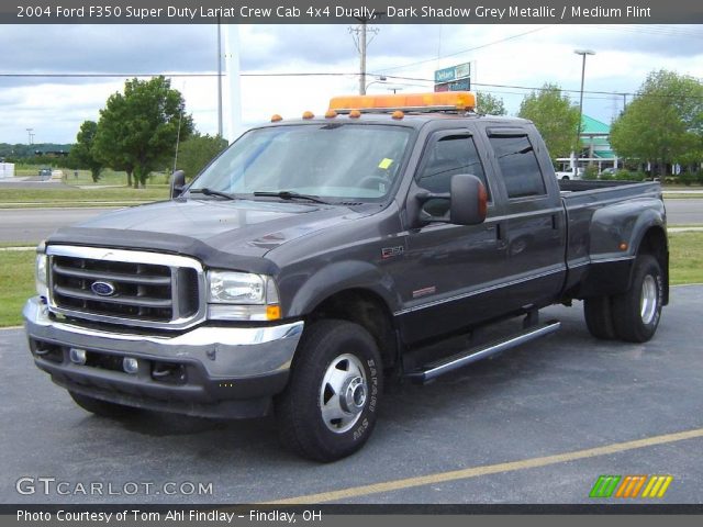 2004 Ford F350 Super Duty Lariat Crew Cab 4x4 Dually in Dark Shadow Grey Metallic