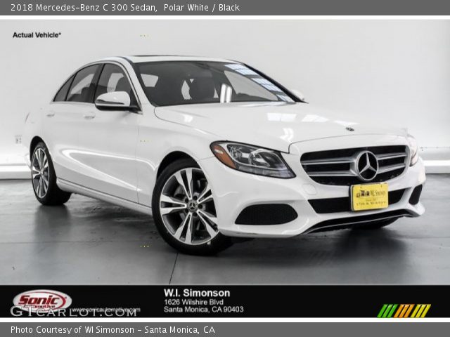 2018 Mercedes-Benz C 300 Sedan in Polar White