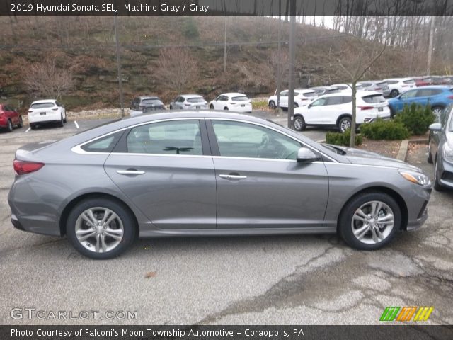2019 Hyundai Sonata SEL in Machine Gray
