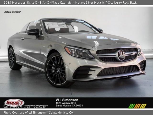 2019 Mercedes-Benz C 43 AMG 4Matic Cabriolet in Mojave Silver Metallic