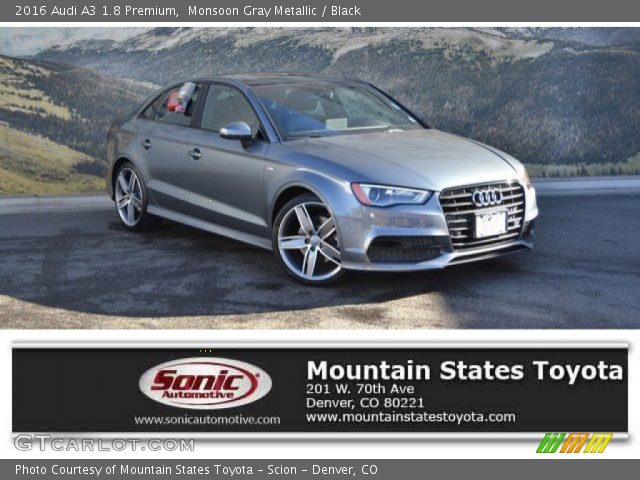 2016 Audi A3 1.8 Premium in Monsoon Gray Metallic