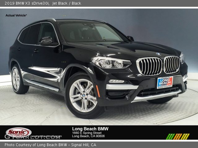 2019 BMW X3 sDrive30i in Jet Black