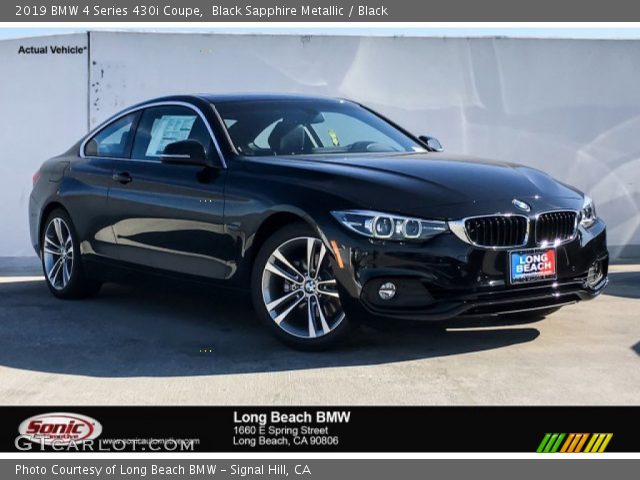 2019 BMW 4 Series 430i Coupe in Black Sapphire Metallic