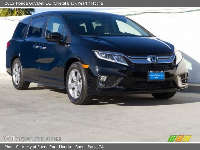 2019 Honda Odyssey EX in Crystal Black Pearl