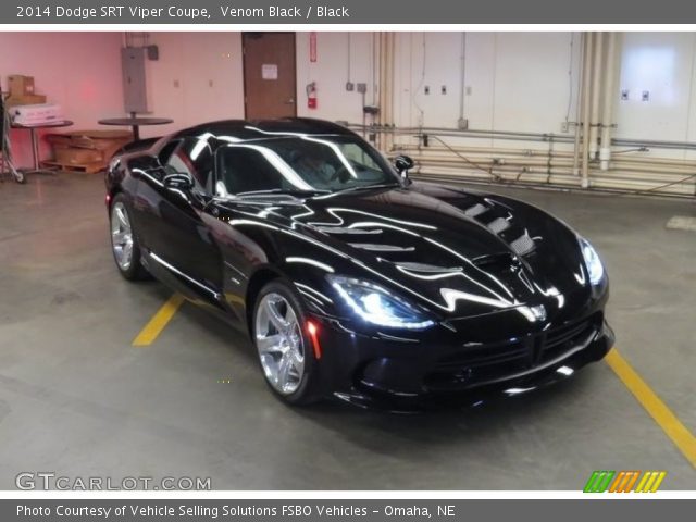 2014 Dodge SRT Viper Coupe in Venom Black