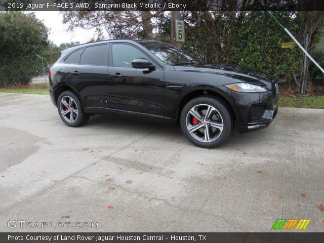 2019 Jaguar F-PACE S AWD in Santorini Black Metallic
