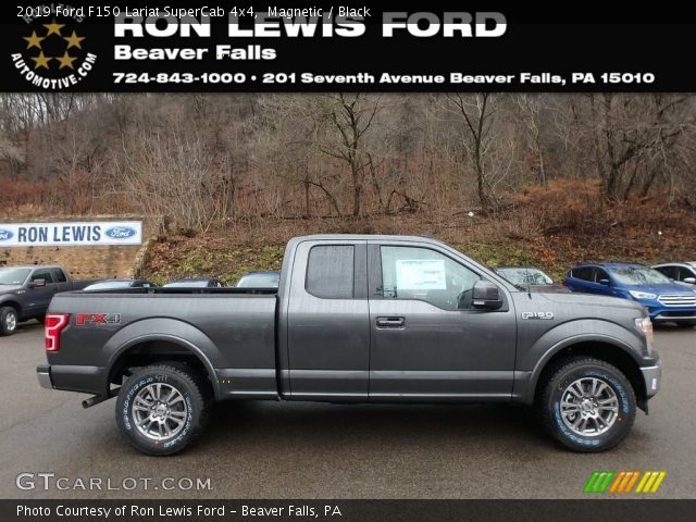 2019 Ford F150 Lariat SuperCab 4x4 in Magnetic