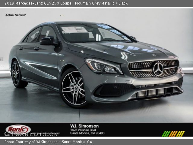 2019 Mercedes-Benz CLA 250 Coupe in Mountain Grey Metallic