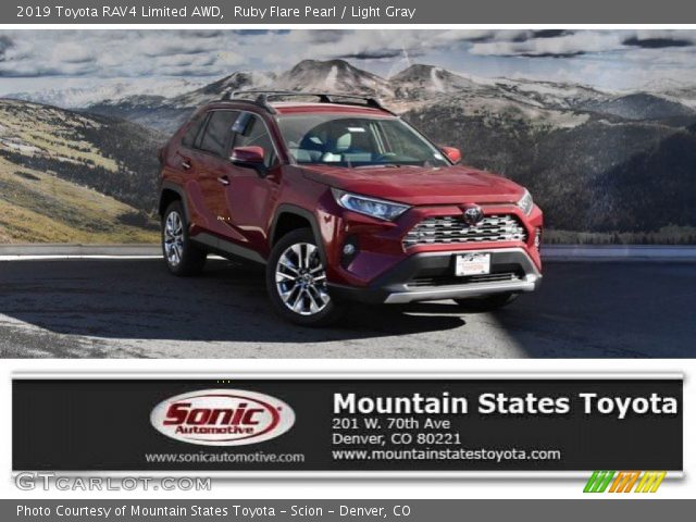 2019 Toyota RAV4 Limited AWD in Ruby Flare Pearl
