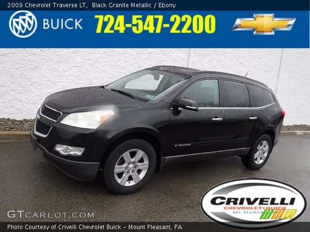 2009 Chevrolet Traverse LT in Black Granite Metallic